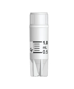 1.0 ml kryogenické skúmavky s vonkajším závitom, 10x50 ks