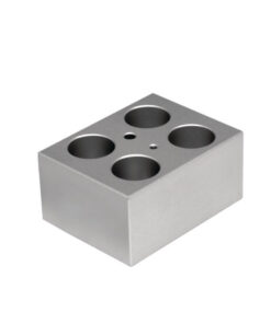 Hliníkový termoblok pre 4x 50 ml skúmavky