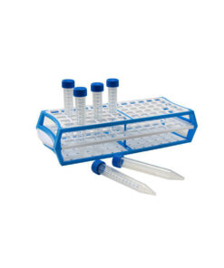 Stojan na skúmavky 60 miestny pre 15 ml skúmavky, rôzne farby, 1 ks