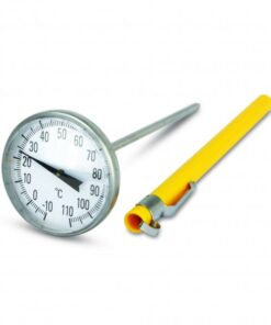 Teplomer vpichový ø45 mm, -10 až 110 °C, ø4 mm x 130 mm