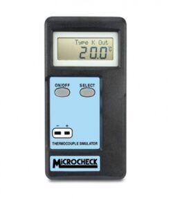 Teplomer referenčný/kontrolný MicroCheck 3 simuluje teploty: -20, 0, 220 °C