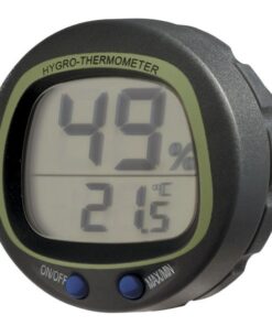 Vlhkomer / Teplomer panelový s rozlíšením 0,1°C a 1 % RV