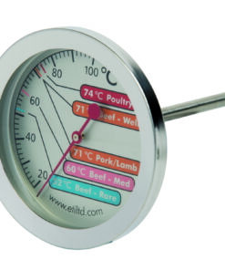 Teplomer vpichový na kontrolu mäsa s dlhým trnom