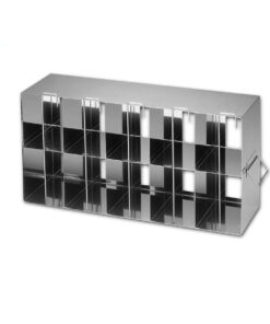 Nerezové stojany do stojacích boxov pre mikroplatničky