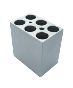 Al-blok pre 6 centrifugačných skúmaviek objemu 15 ml 