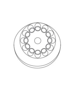 Rotor 12-miestny, uhlový