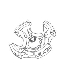 Rotor 4-miestny, výkyvný