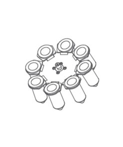 Rotor 8-miestny, výkyvný