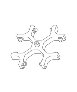 Rotor 4-miestny, výkyvný