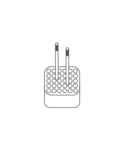 Adaptér na skúmavky do rotora 1624