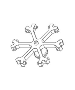 Rotor 6-miestny, výkyvný