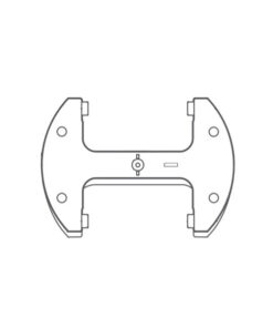 Rotor 2-miestny, výkyvný