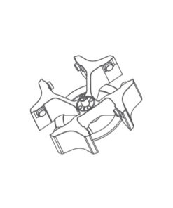 Rotor 4-miestny, výkyvný