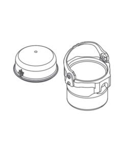 Záves so svorkou na uzamykanie