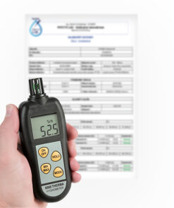 Kontrolný certifikát vlhkosť 2-body