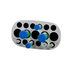 Platforma pre 5 x 50ml + 12 x 1,5-15 ml skúmavky