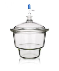 Exsikátor s NZ 24/29 a ventilom podľa normy DIN 12 491, SIMAX