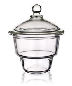 Exsikátor so skleneným hmatníkom podľa normy DIN 12 491, SIMAX