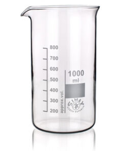 Kadička vysoká s výlevkou, hrubostenná, rôzne objemy, SIMAX