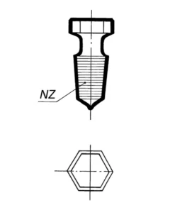 Zátka dutá hríbovitá NZ, rôzne typy, SIMAX