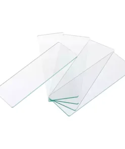 Podložné mikroskopické sklíčka číre (bez frostovania), 76x26mm, 50 ks