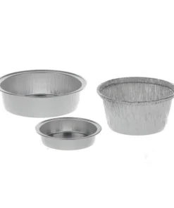 Misky hliníkové, rôzne a objemy, 100 ks