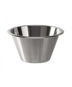 Miska s rovným dnom, typ 2, nerezová, rôzne rozmery a objemy