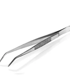 Pinzeta lomená, nerezová oceľ, špicaté konce, rôzne dĺžky, 1 ks