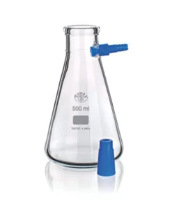 Fľaša odsávacia s plastovou olivkou a tubusom, rôzne objemy, SIMAX, 1 ks