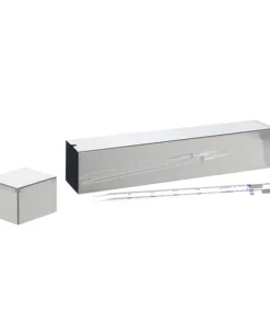 Zásobník na pipety nerezový, štvorcový, rôzne dĺžky, 1 ks