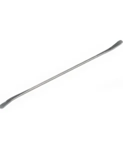 Špachtľa obojstranná lopatkové ukončenie ohnutá, šírka špachtle 5 mm, nerezová, rôzne dĺžky, 1 ks