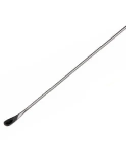 Špachtľa lopatkové ukončenie ohnutá, nerezová, rôzne dĺžky, 1 ks