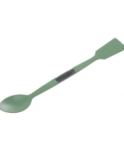 Lyžička chemická so špachtľou, potiahnutá teflónom (PTFE), dĺžka 180 mm, 1 ks