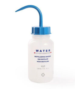 Strička, široké hrdlo, LD-PE, 500 ml, DESTILOVANÁ VODA, 1 ks