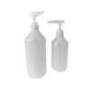 Fľaša s dávkovačom, HDPE, rôzne objemy, 1 ks