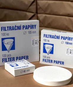 Filtračný papier pre kvalit. analýzu, KA0, rôzne priemery, 100 ks